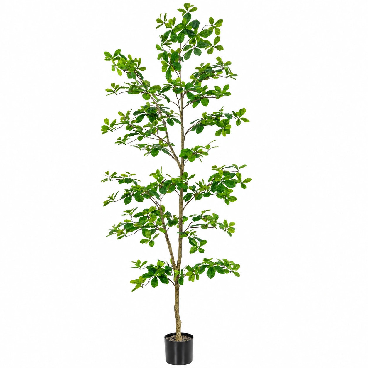 Árbol artificial decorativo 180 cm verde con maceta