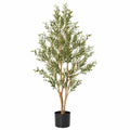Olivo Artificial Decorativo con Maceta 180 cm Verde