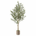 Árbol de Olivo Artificial 180 cm Verde para Interior