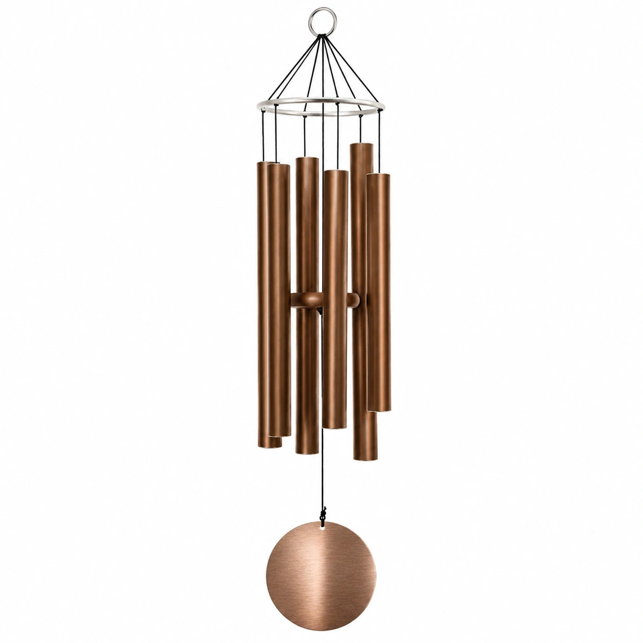 Campana de Viento Exterior Tubular 90cm Cobre